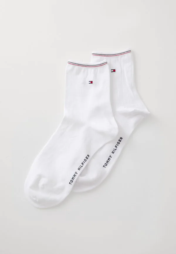Короткие носки, комплект из 2 пар. Tommy Hilfiger, White