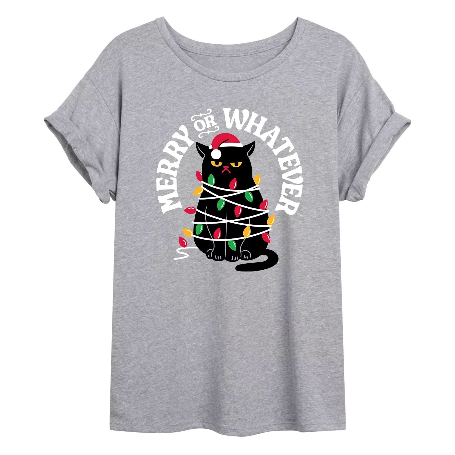 

Детская футболка с струящимся рисунком Merry What Cat Cat Licensed Character