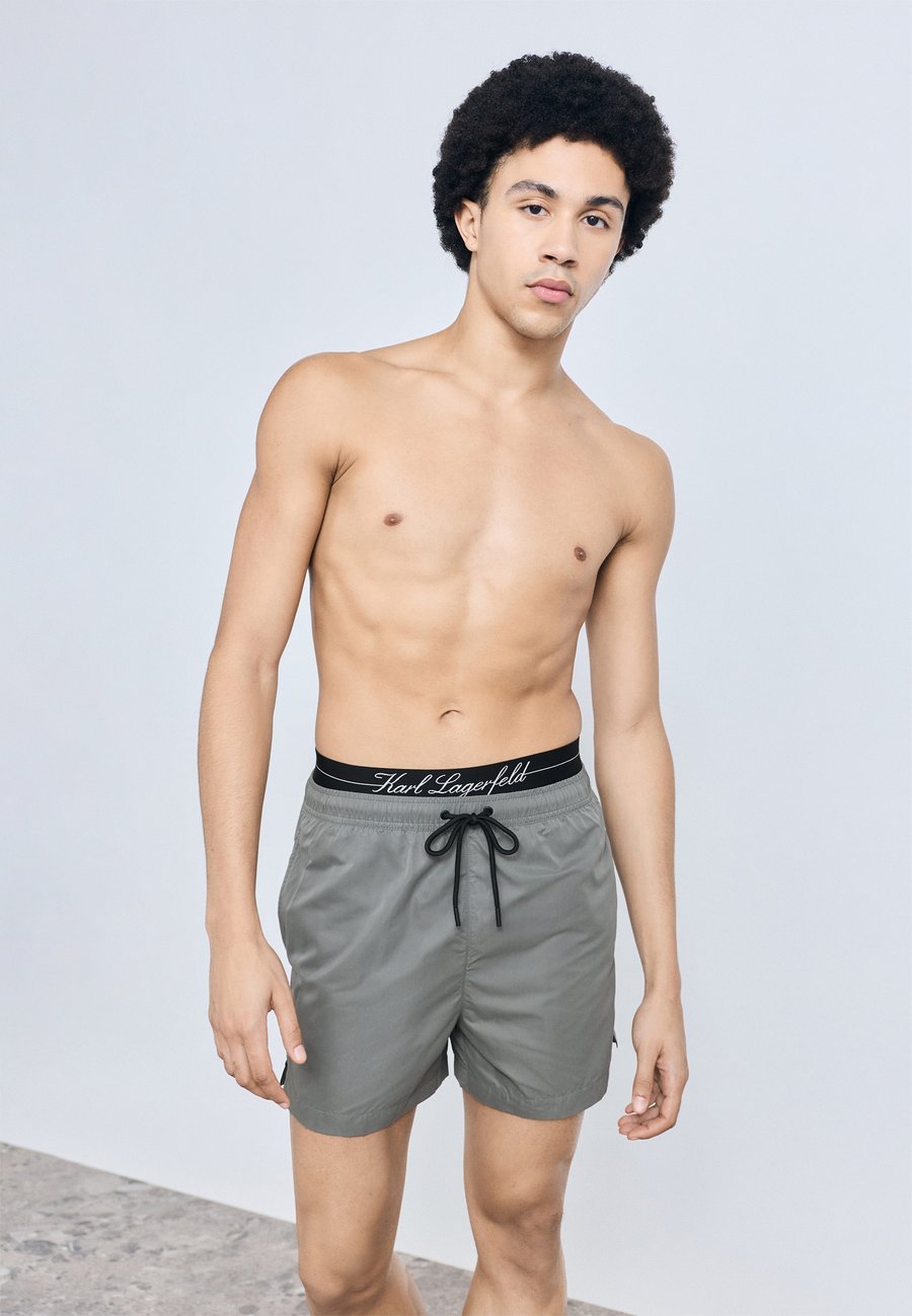 

Шорты для плавания KARL LAGERFELD HOTEL CREST, Sedona Sage/Light Green