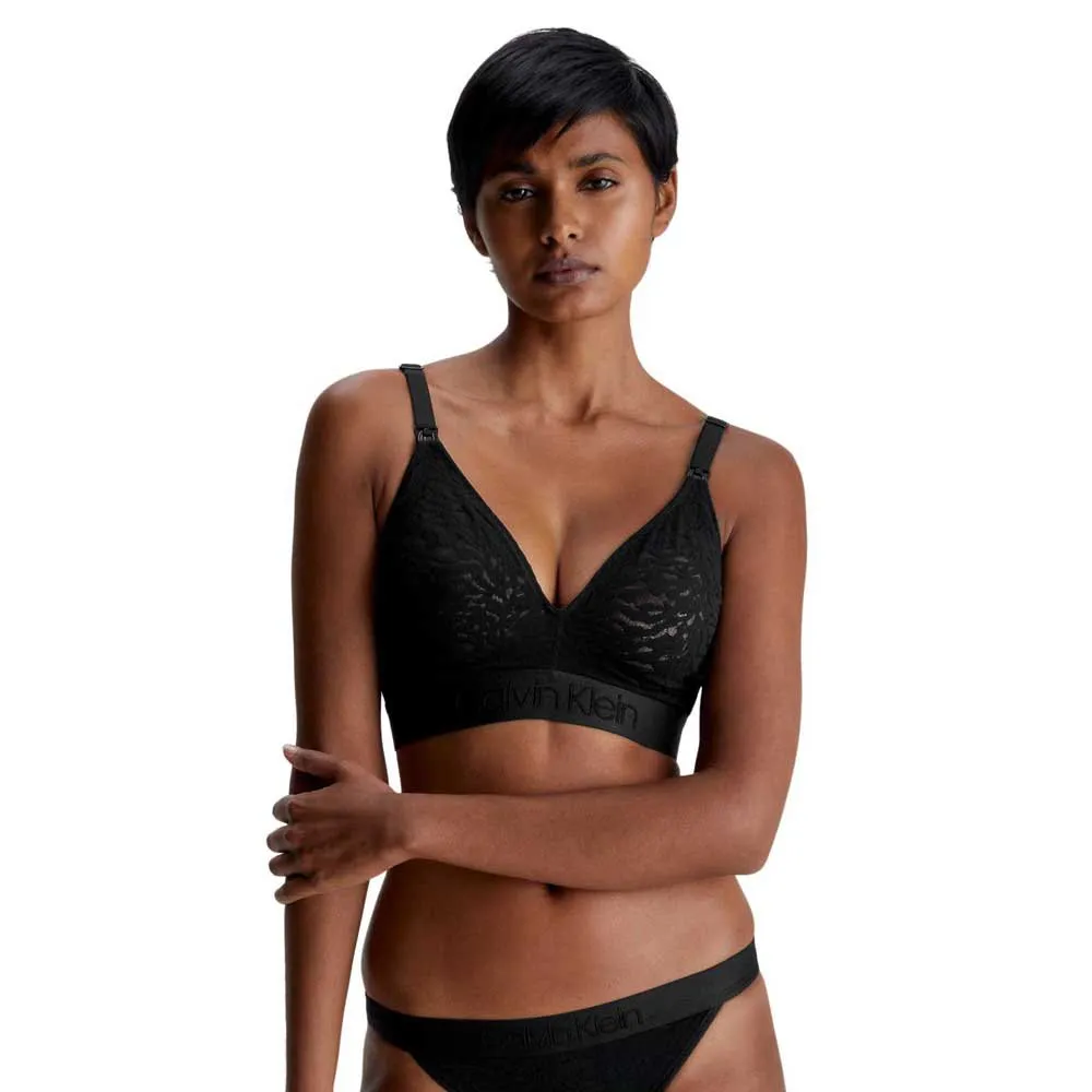 

Бюстгальтер Calvin Klein Lace Full, черный