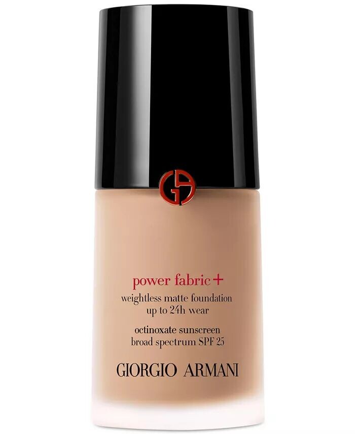 

Power Fabric + жидкая основа с SPF 25 Giorgio Armani, цвет 5.5 (MEDIUM WITH A PEACH UNDERTONE)