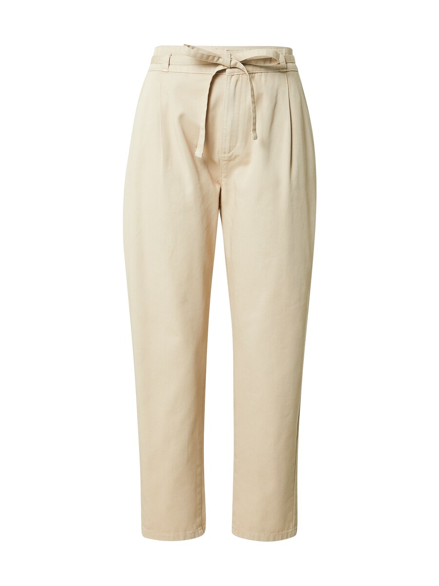 

Брюки со складками спереди ESPRIT Regular Pleat-Front Pants, бежевый