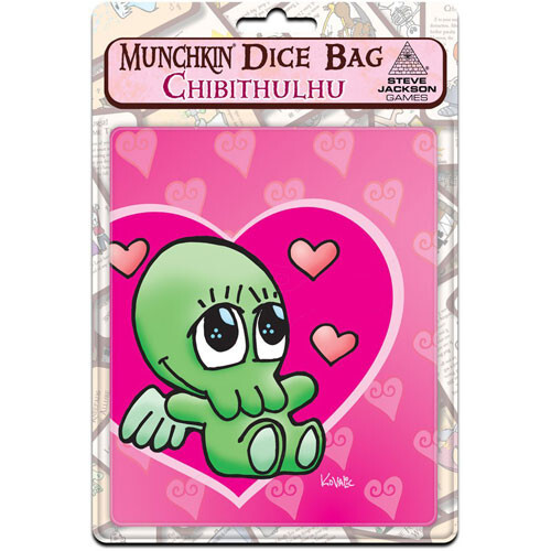 

Настольная игра Steve Jackson Games Munchkin Dice Bag: Chibithulhu