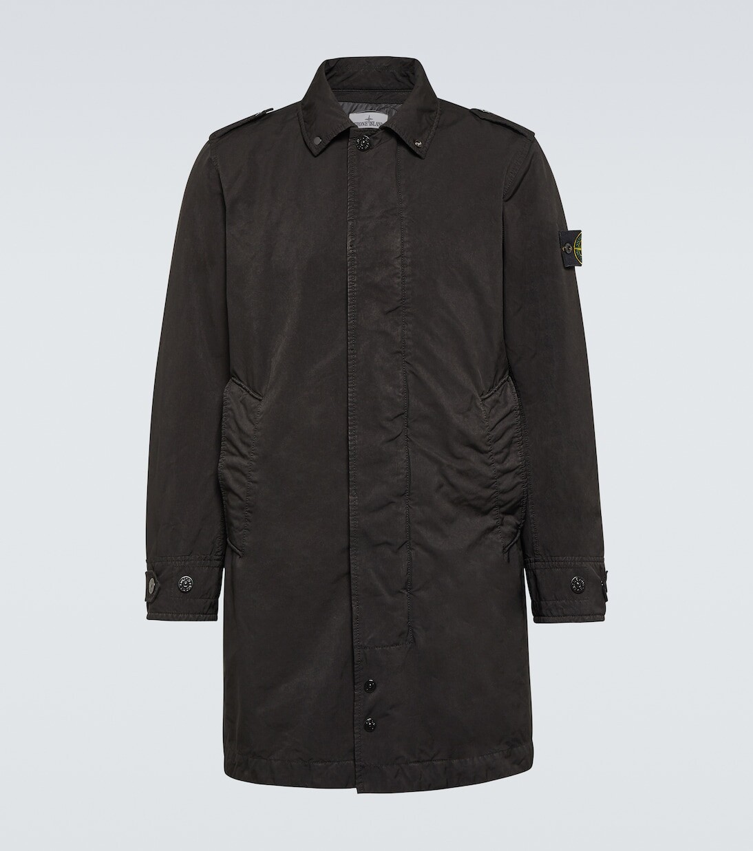 

Парка david-tc Stone Island, черный