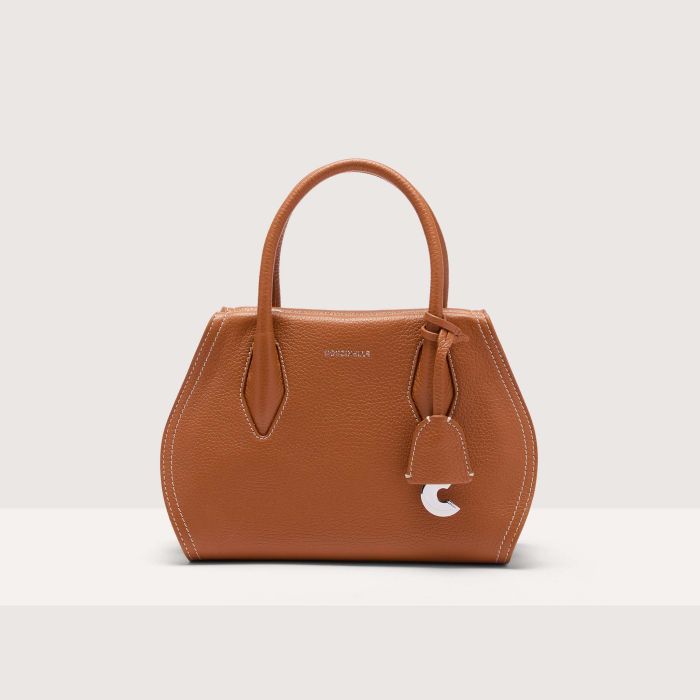 

Сумка top-handle Coccinelle Lord small, цвет Cuir