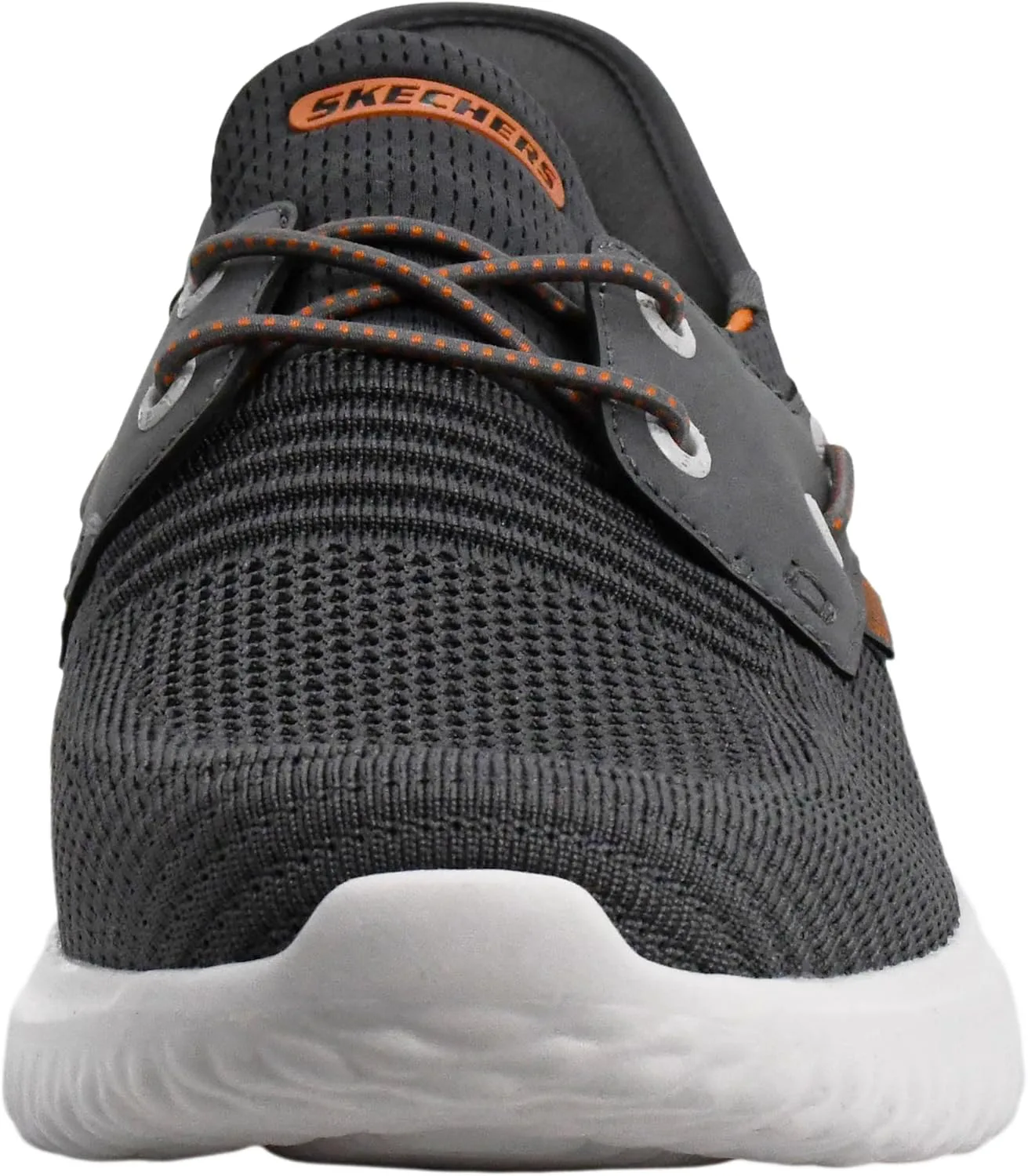 Мужские кроссовки Skechers Streetwear Delson 3.0 - Roth с низким профилем и шнурками-бинджи, оранжевый — фото 2