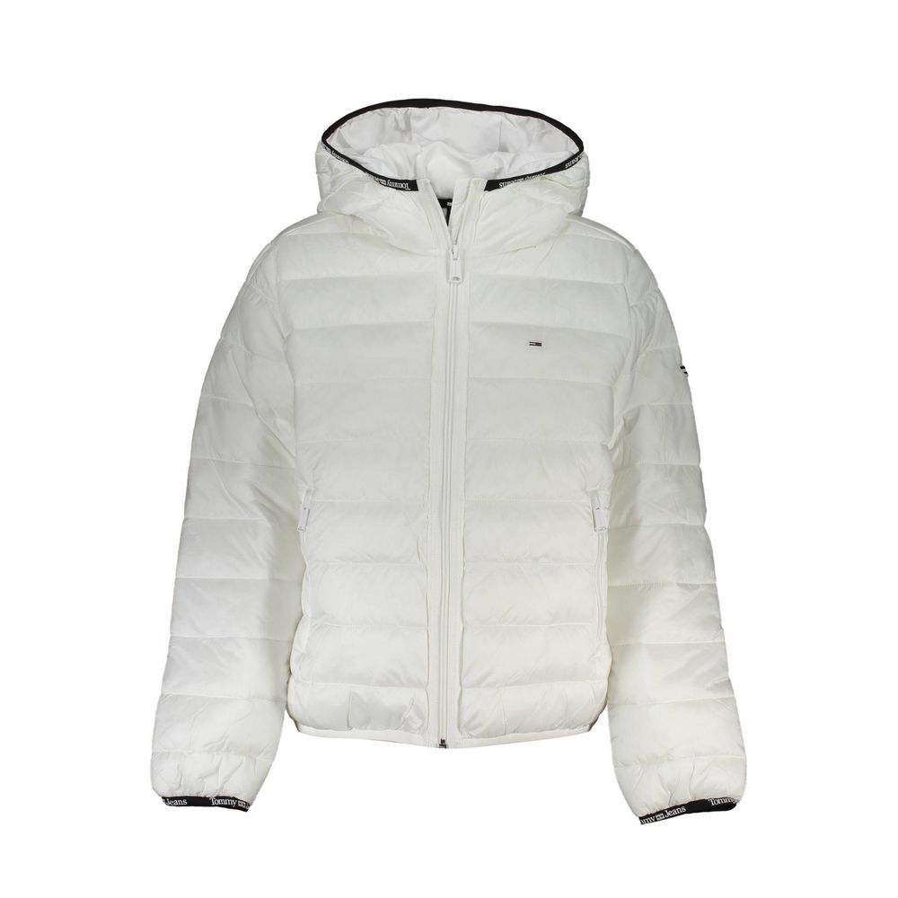 

Белая куртка из полиэстера Tommy Hilfiger, белый