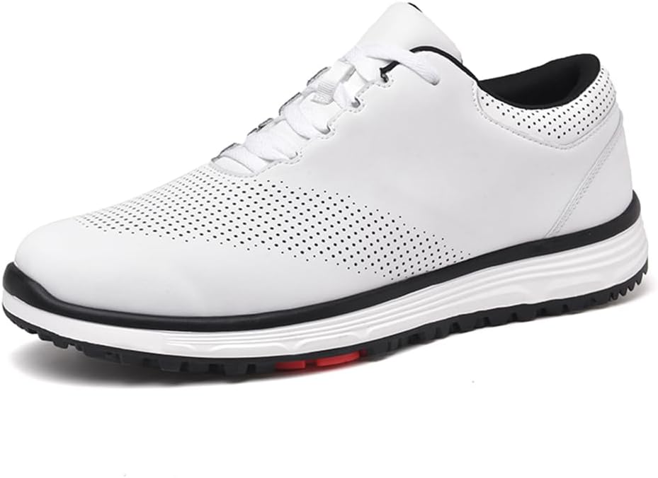 

Мужские дышащие гольф-туфли без шипов для мужчин и женщин Ybberik, белый