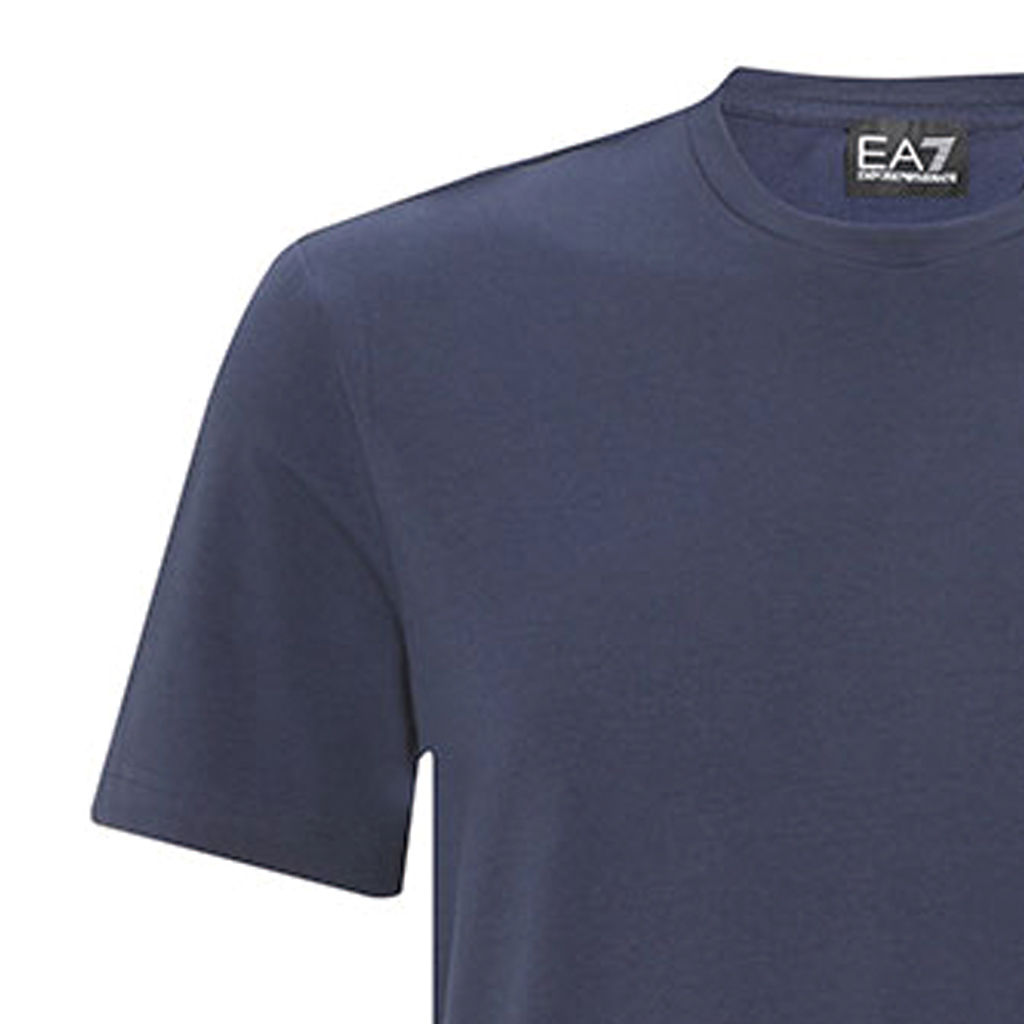 Футболка мужская EA7 SS22 темно-синяя EMPORIO ARMANI — фото 2