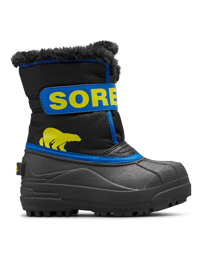 

Зимние ботинки Sorel Childrens Snow Commander BootNC5190-001, черный