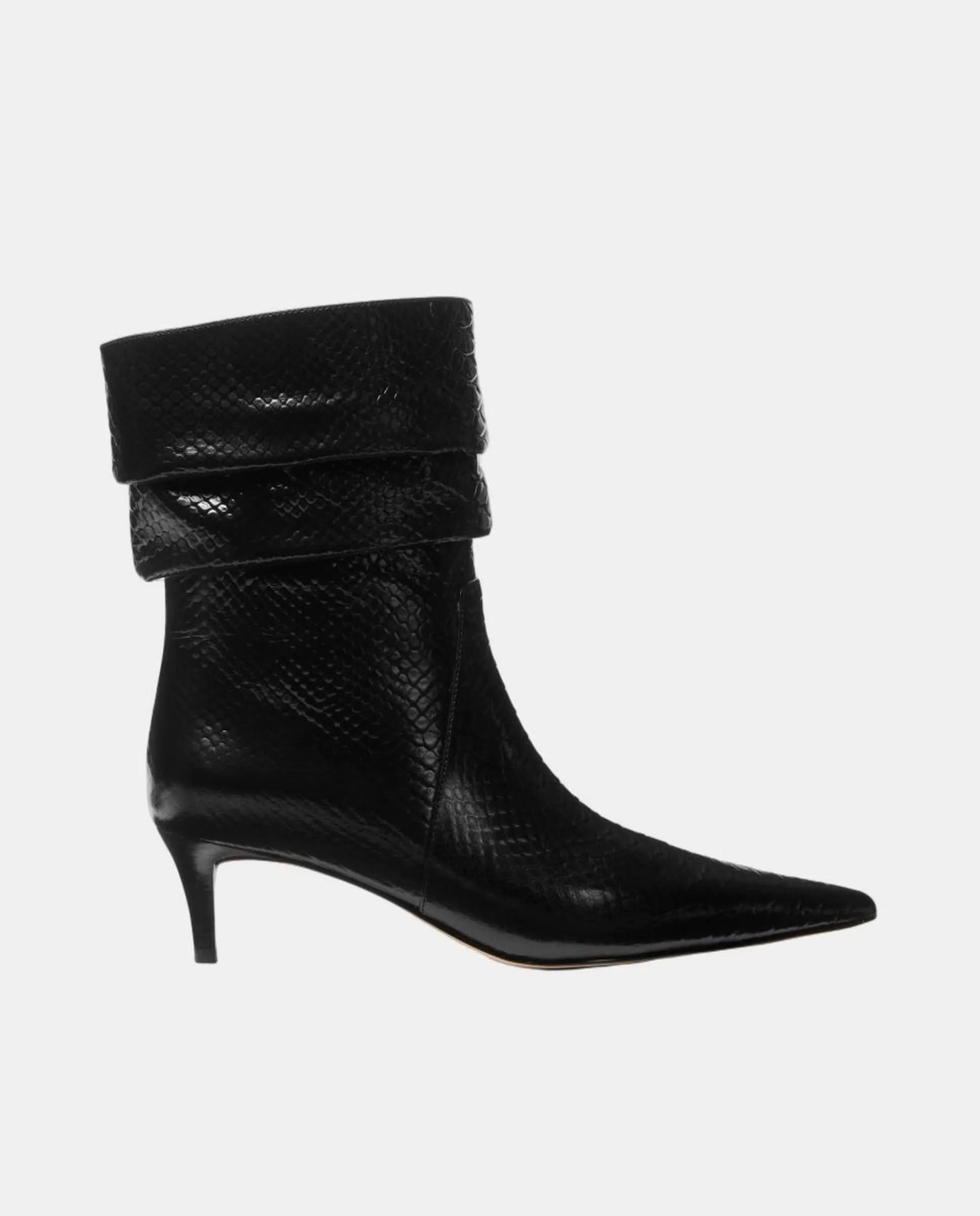 Женские ботинки Dawn на каблуке с эффектом потертости Michael Kors, черный