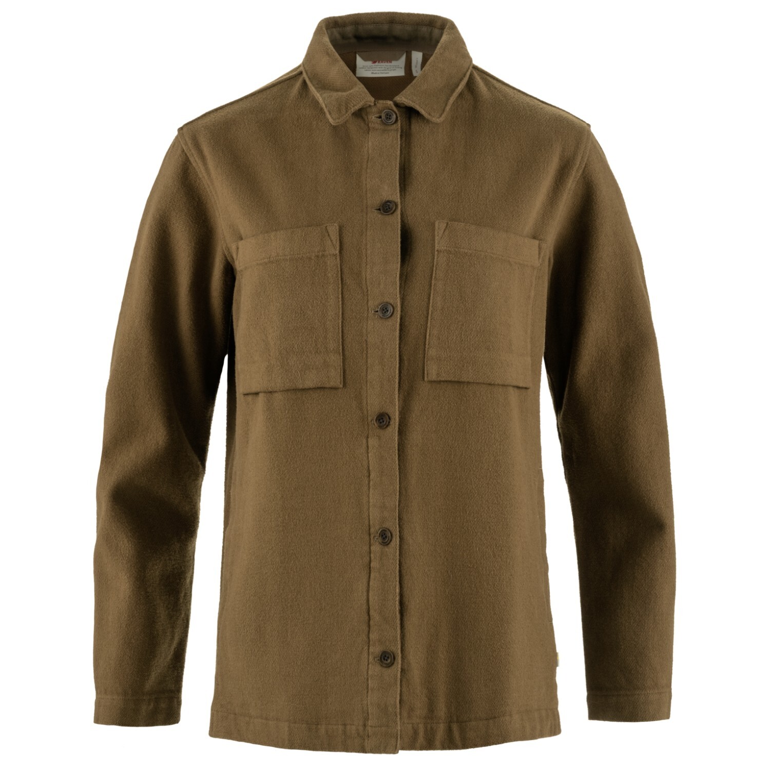

Рубашка Fjällräven Singi Flannel Overshirt, цвет Wood Brown