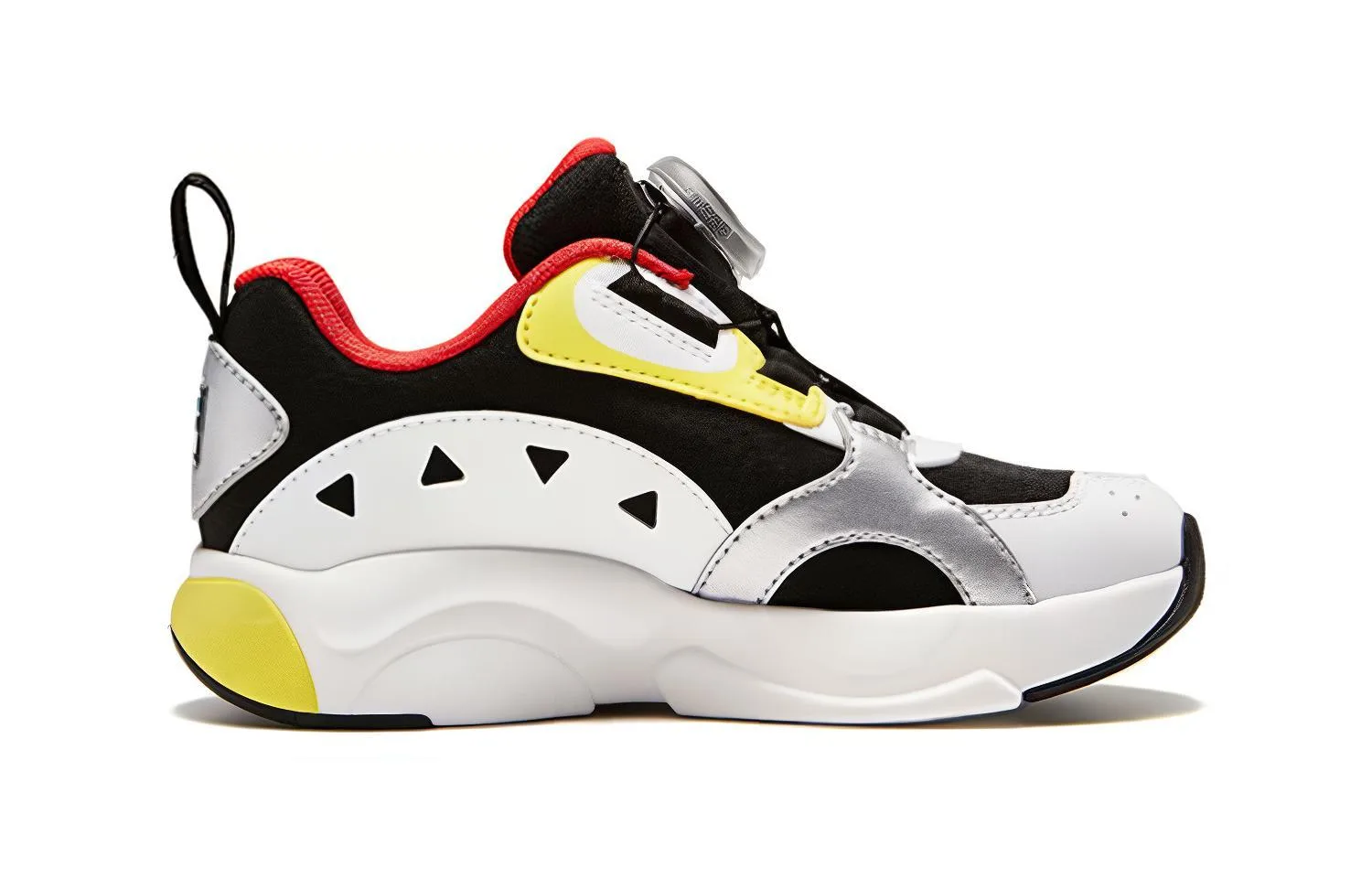 FILA KIDS Детские кроссовки mid top для бега, устойчивые к скольжению и истиранию, черные и морской синий, для детей 3-7 лет — фото 3