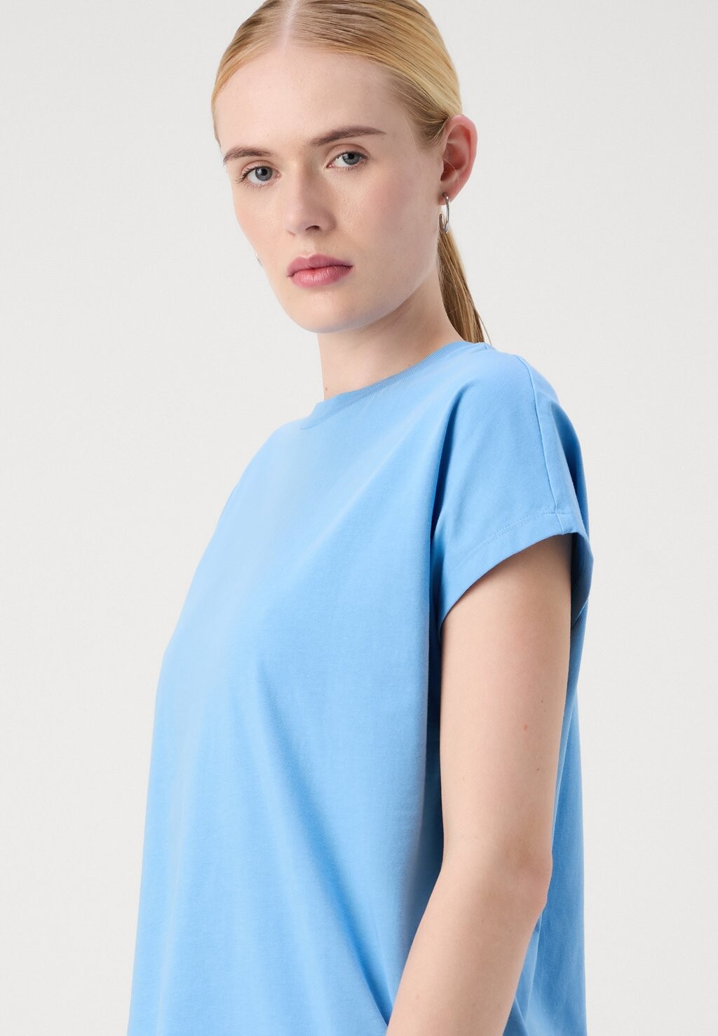 

Базовая футболка SHORTSLEEVE CUT ON ROUNDNECK Marc O'Polo DENIM, синий