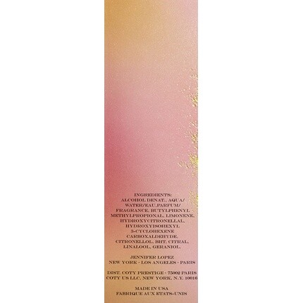 Женская парфюмерная вода Jennifer Lopez Love and Glamour Eau de Parfum 15ml — фото 3