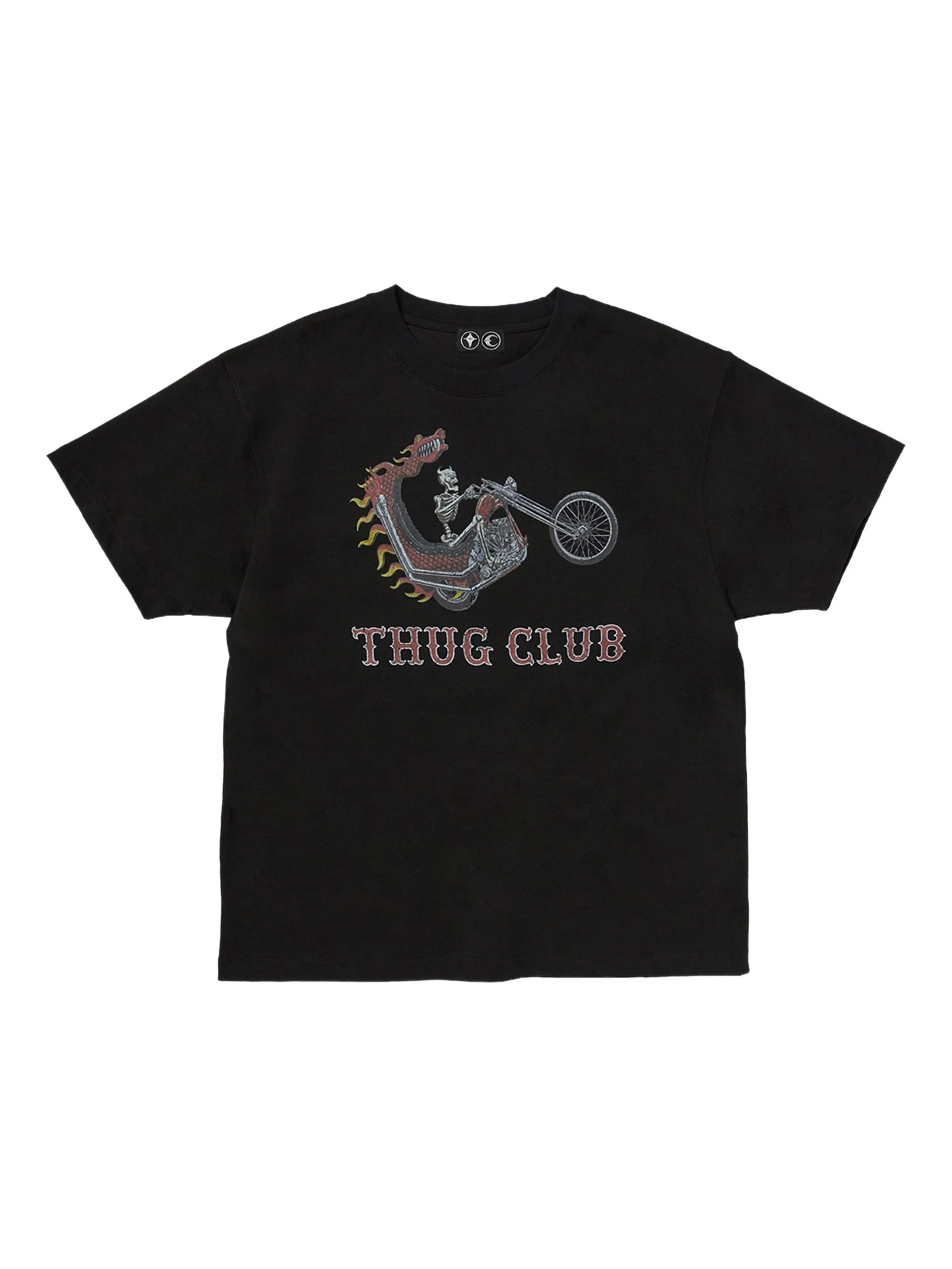 

Футболка Dragon Chopper с короткими рукавами Thug Club, черный