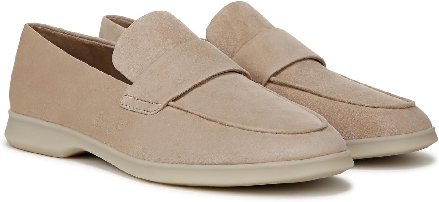 

Туфли на плоской подошве Vince Big Sur Slip-ons, цвет Taupe Clay Beige Suede