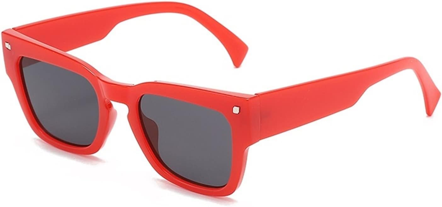 

Модные солнцезащитные очки в маленькой квадратной оправе для мужчин и женщин, идеально подходящие для отдыха на природе, пляжа и других мероприятий (Цвет: D, Размер: 1) MTZJH, One Color