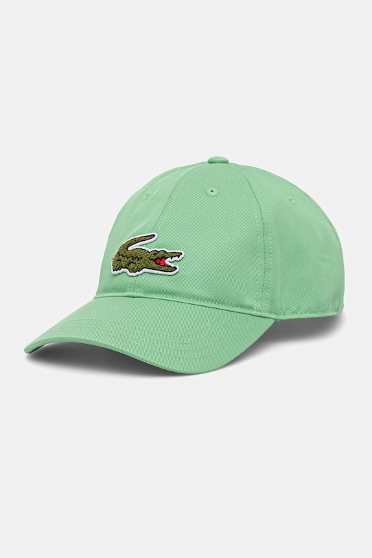

Кепка с козырьком Lacoste, зеленый