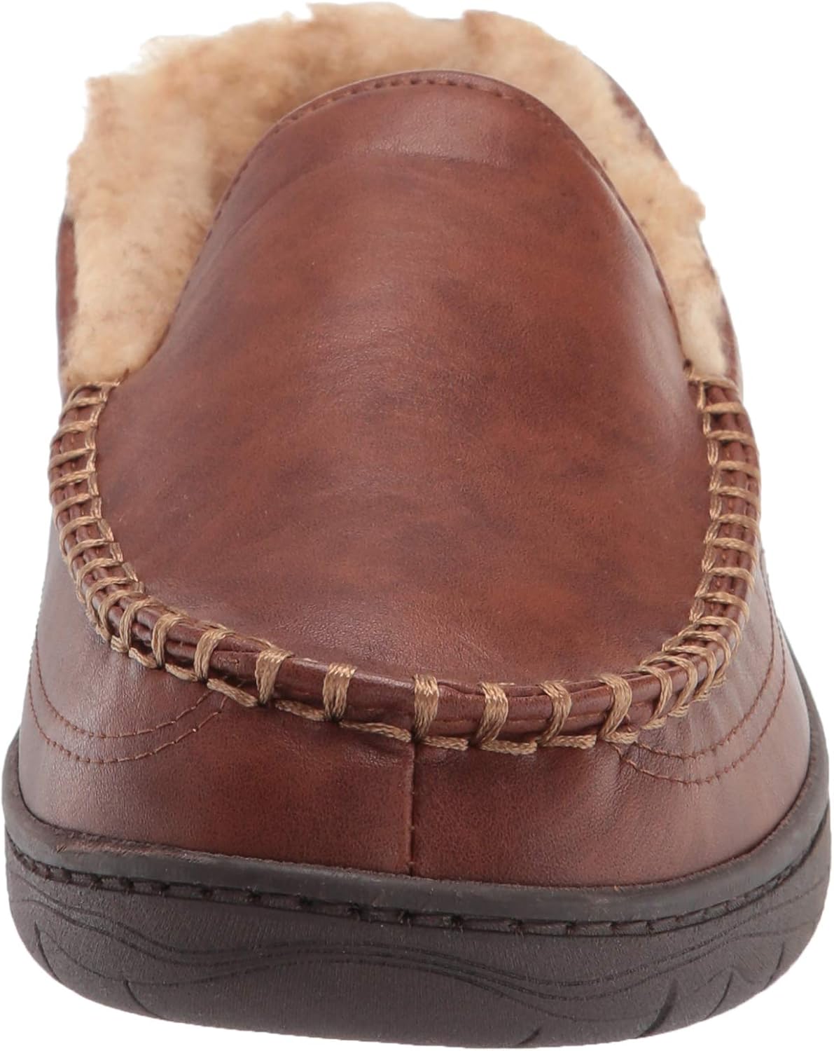 Мужские домашние тапочки Haggar Venetian Slipper для дома и улицы с комфортом из пены с эффектом памяти — фото 2