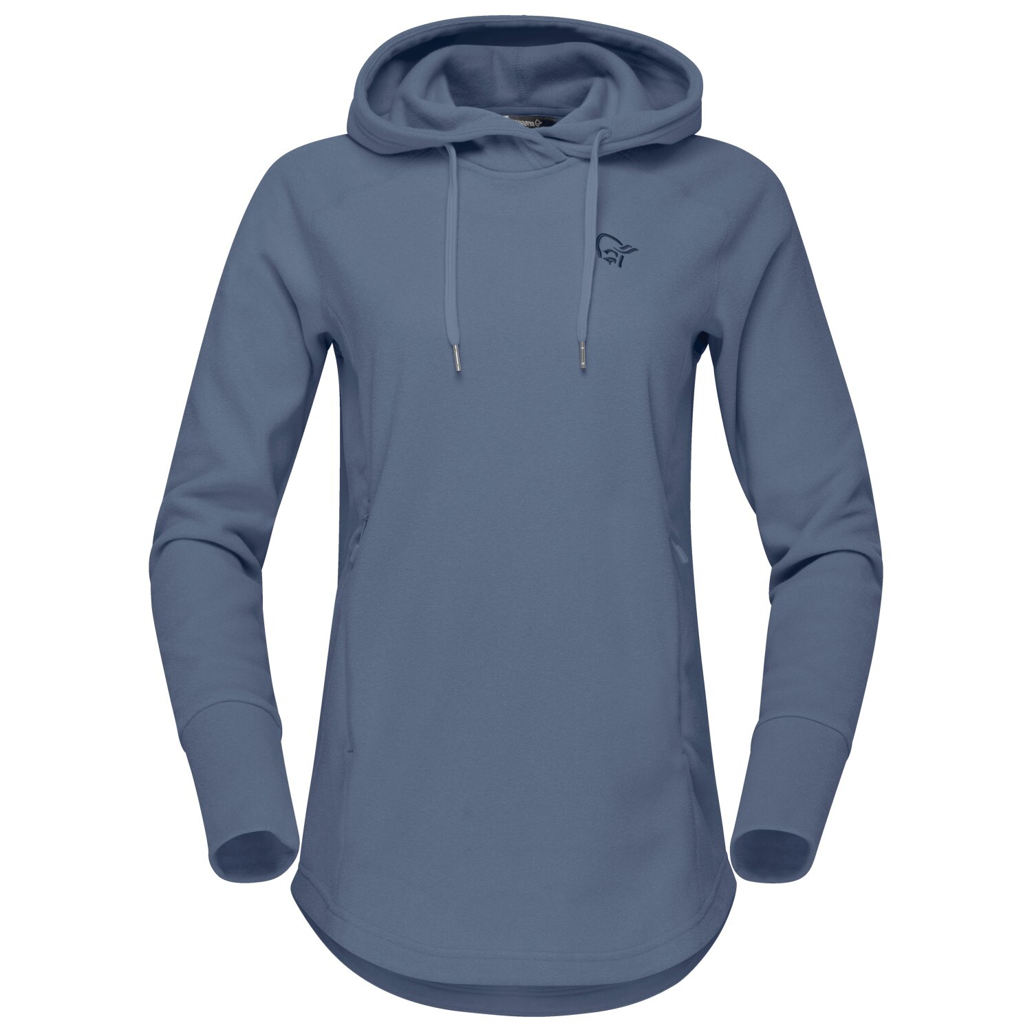 

Флисовый свитер Norrøna Women's Femund Warm2 Hood, цвет Vintage Indigo