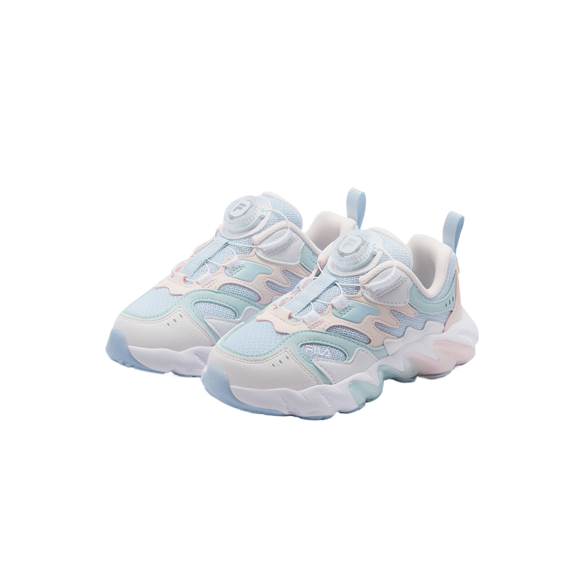 Кроссовки Fern 2 для детей повседневные FILA KIDS, белый — фото 4