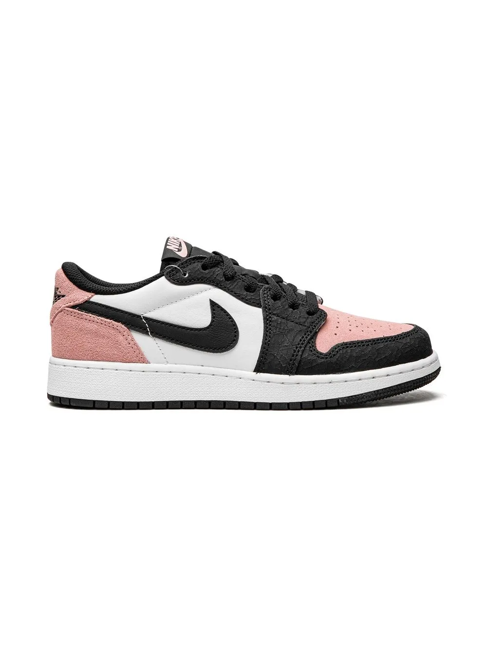 Кроссовки Air Jordan 1 Retro Low OG Jordan Kids, черный — фото 2