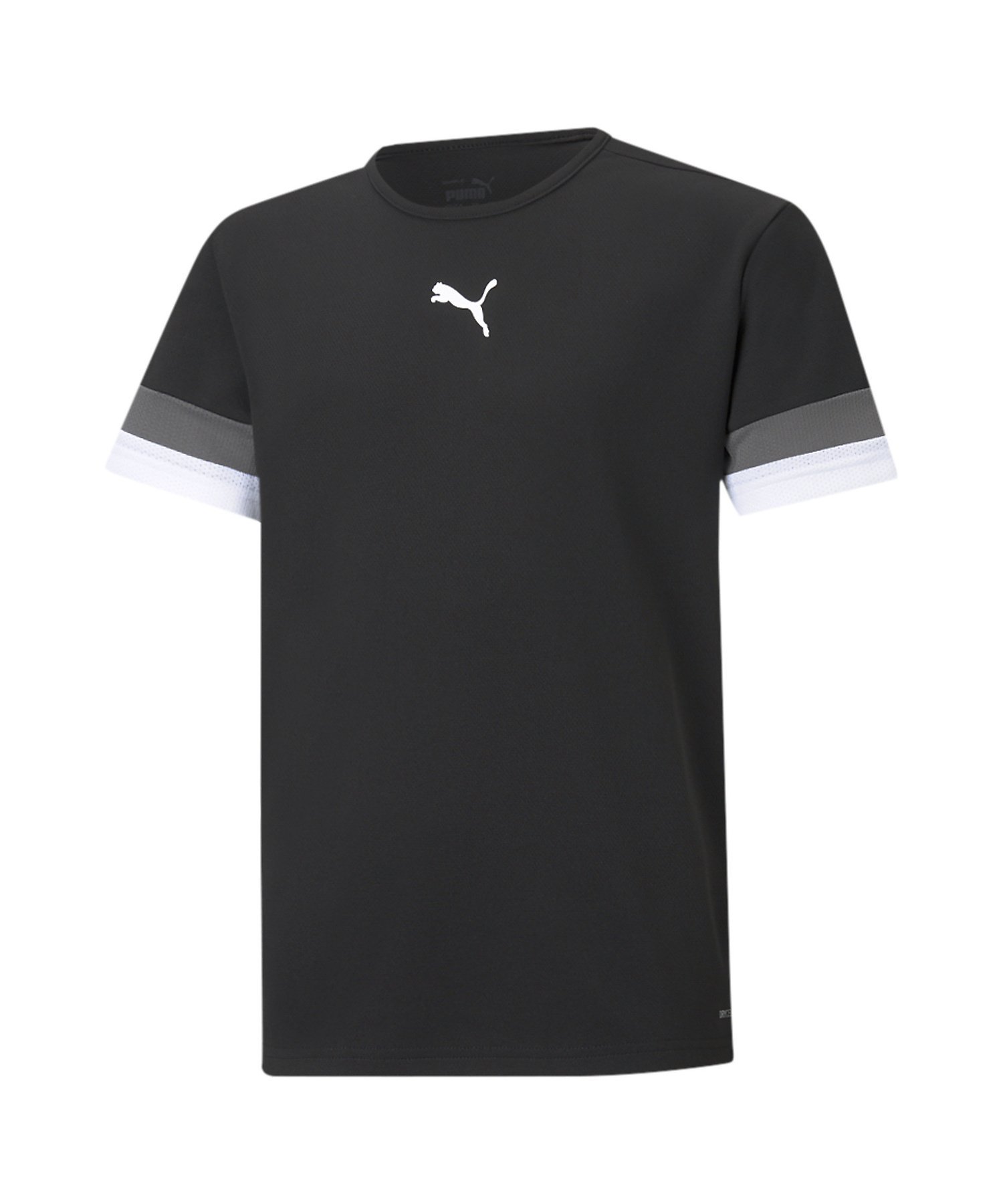 Детская футбольная игровая футболка TEAMRISE JR 120-160 см Puma, Puma Black-Smoke