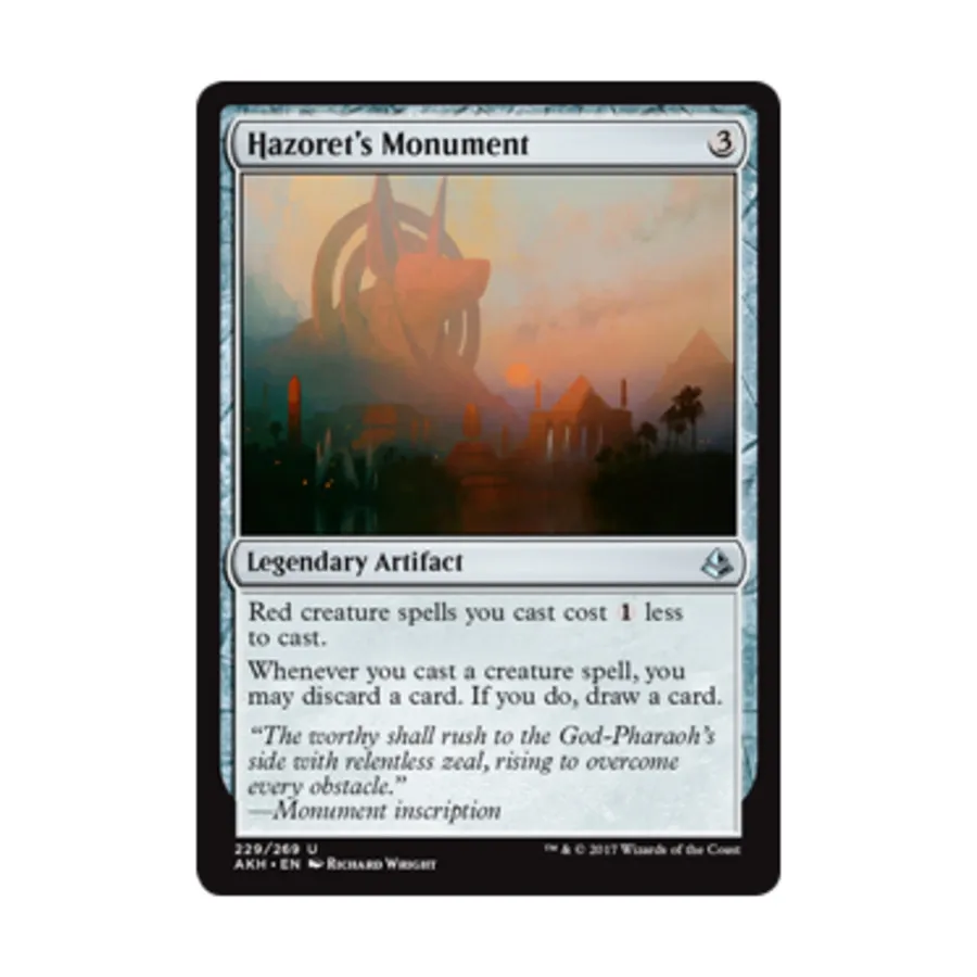 

CCG Памятник Хазорет (U), MTG - Amonkhet
