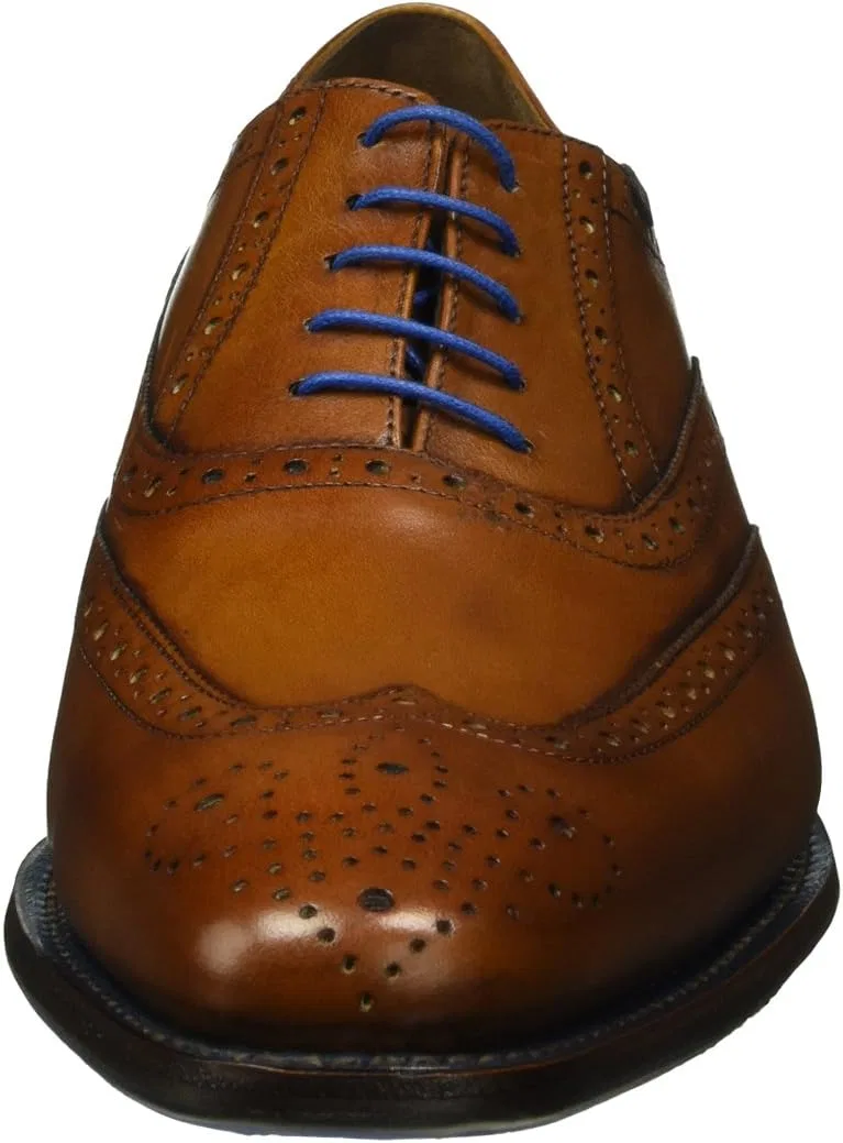Мужские туфли дерби Floris van Bommel 19470, Brown Cognac — фото 2