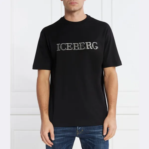 

Футболка стандартного кроя Iceberg, черный