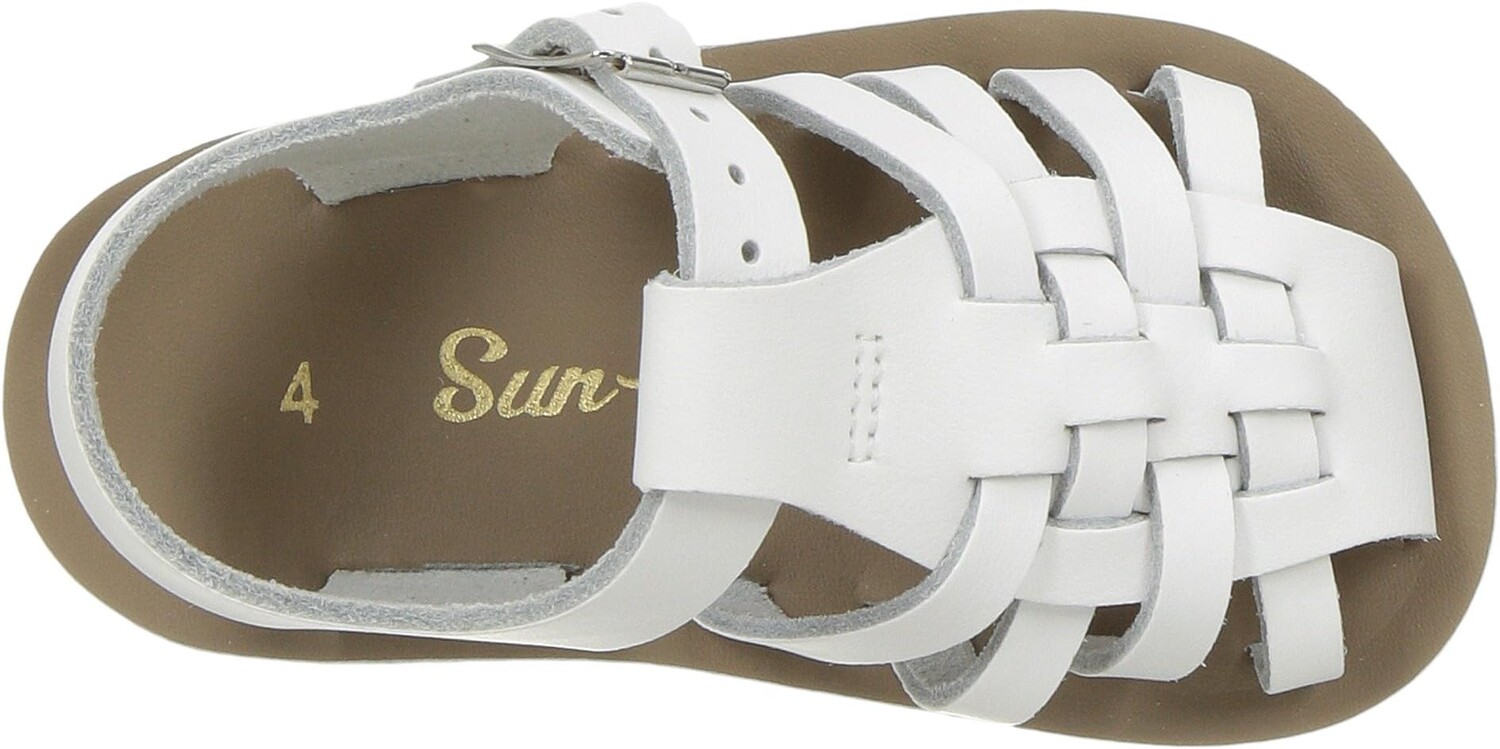 Сандалии на плоской подошве Sun-San - Sailors Salt Water Sandal by Hoy Shoes, белый — фото 2