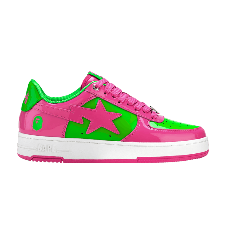 Кроссовки Wmns Bapesta #1 'Pink Green', розовый