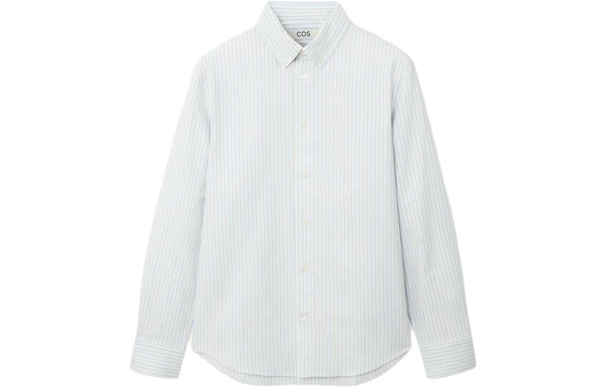 

Рубашка мужская светло-синяя Cos, светло-голубой