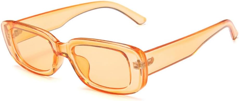 

Панковские солнцезащитные очки конфетных цветов для женщин и мужчин с защитой от УФ-излучения UV400 для занятий спортом на открытом воздухе, бега и езды на велосипеде generic, Clear Orange