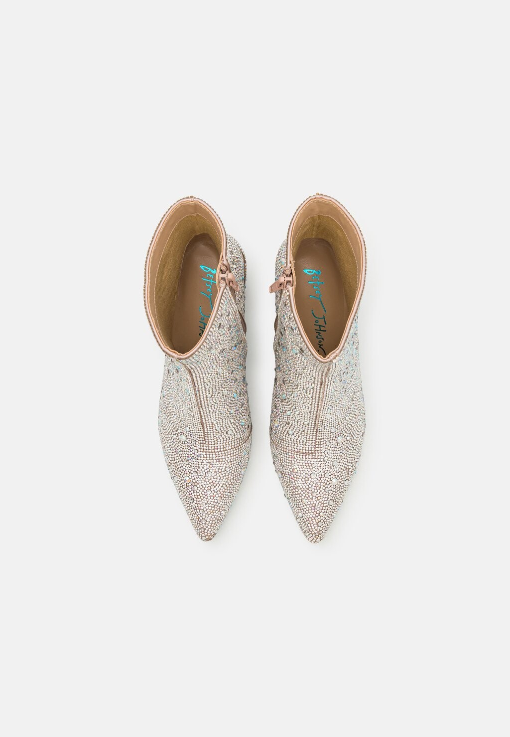 

Классические ботильоны Blue by Betsey Johnson, серебристый