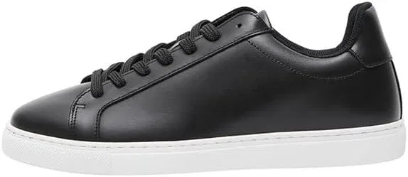 Выбранные мужские кожаные кроссовки NoosSneaker SELECTED HOMME, Black