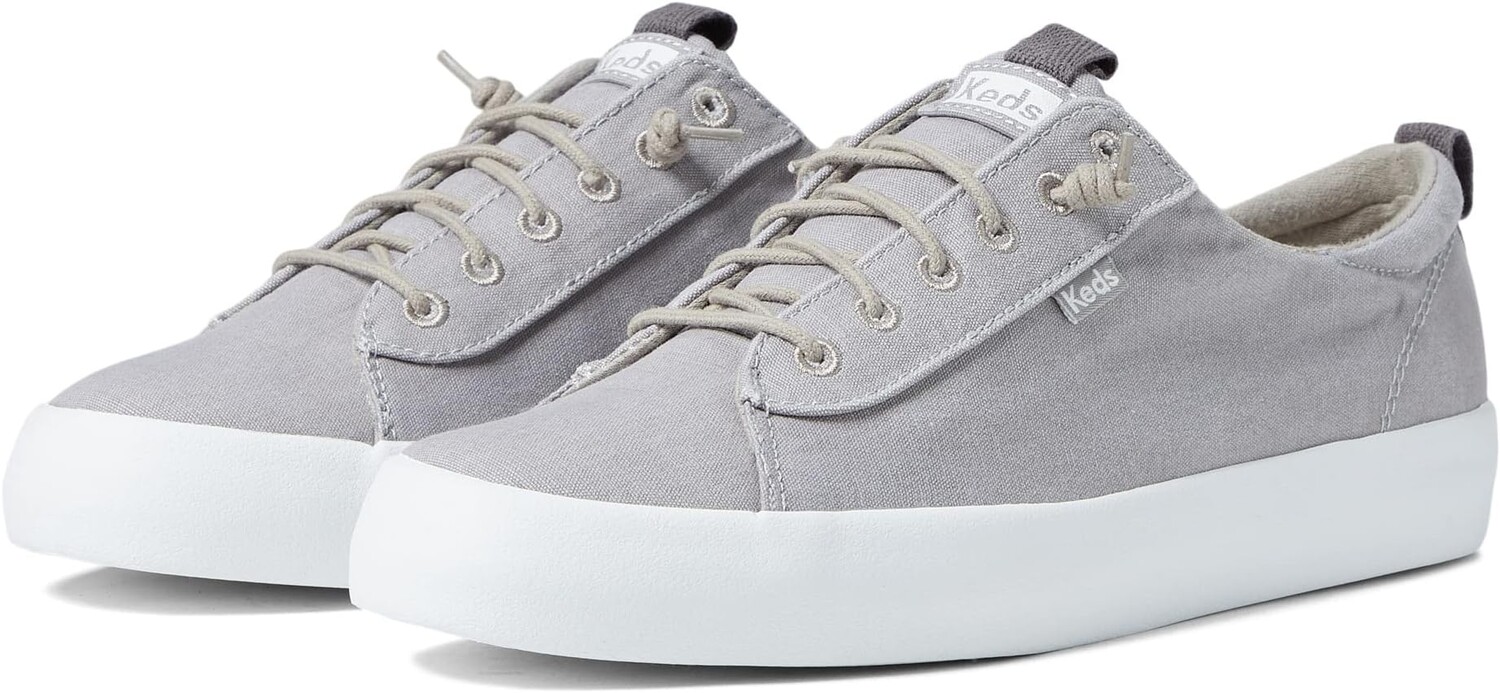 Кроссовки Kickback Canvas Slip On Keds, серый