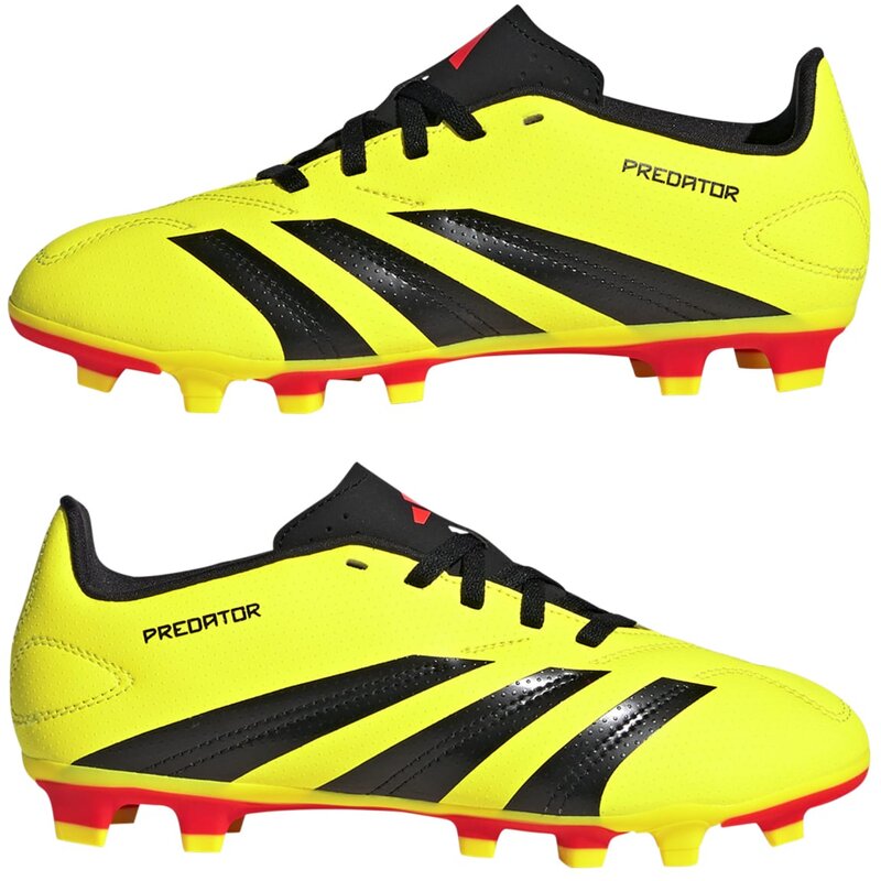 Футбольные бутсы Predator 24 Club FXG для игры на травяном покрытии Adidas, мультиколор — фото 4