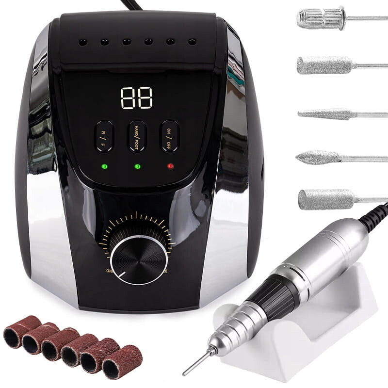 

Аппарат для маникюра и педикюра M13 68W, черный Allepaznokcie