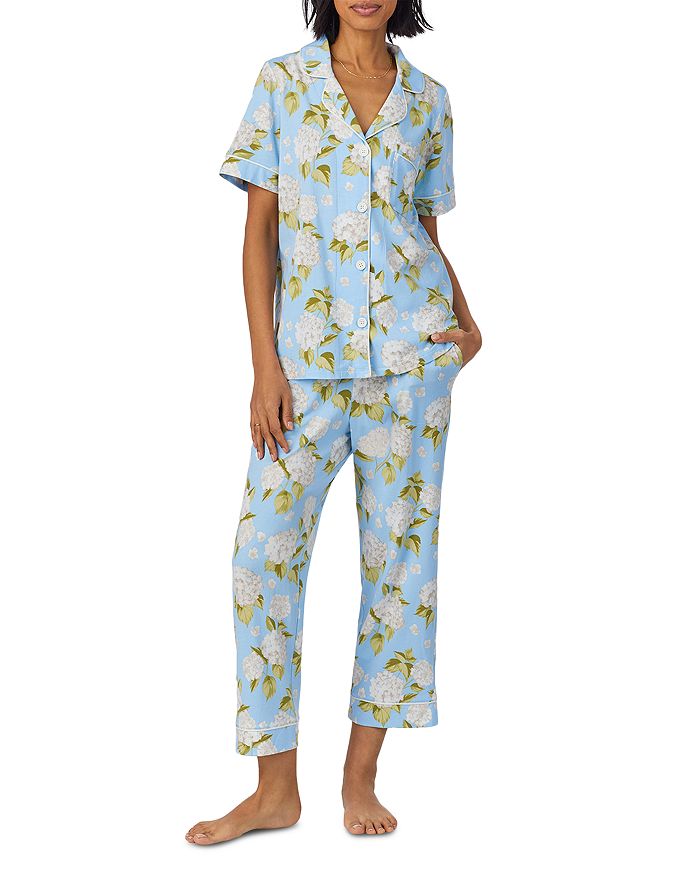 

Короткий укороченный комплект пижамы BedHead Pajamas, синий