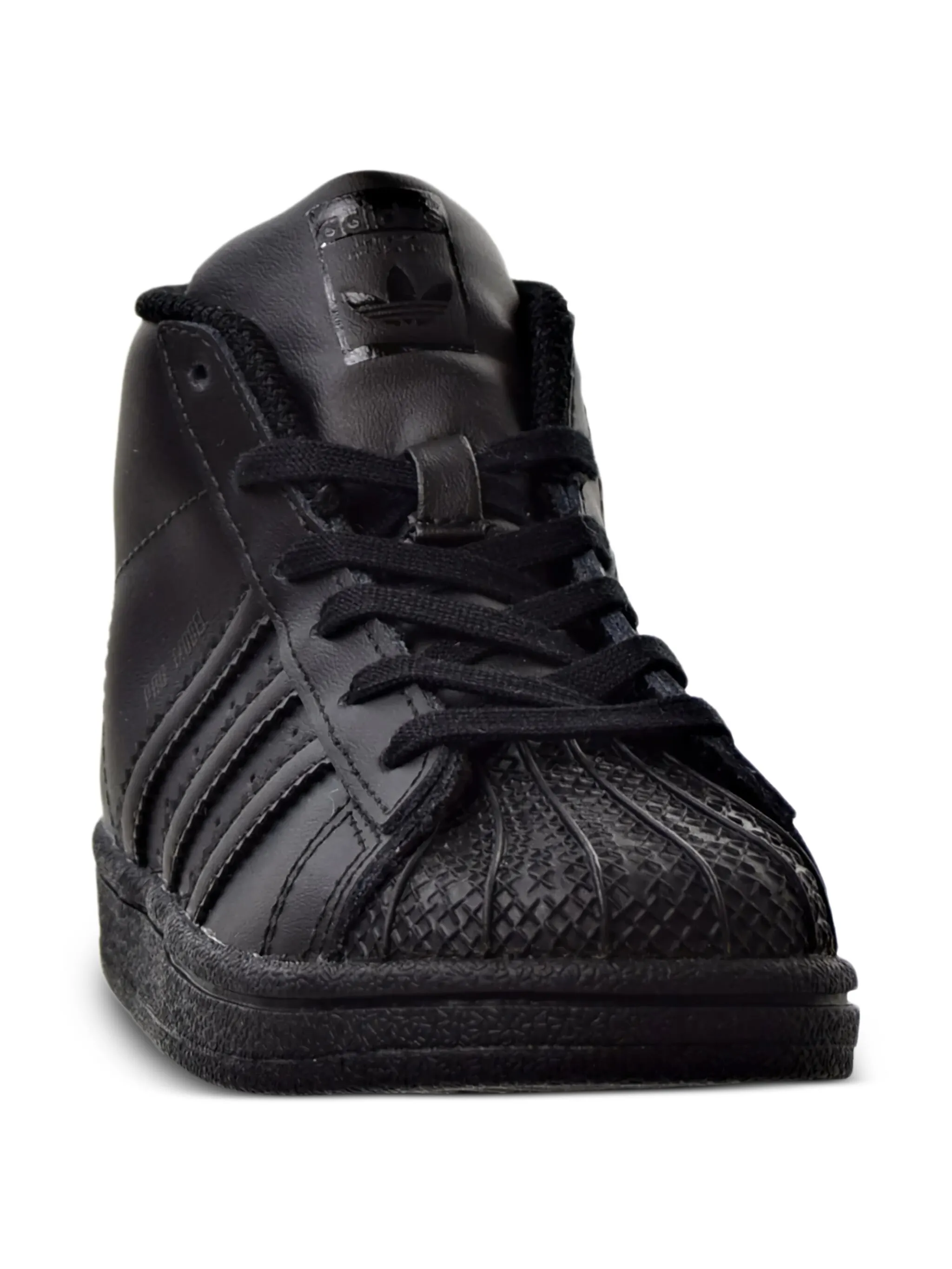 Кроссовки Pro Model Black/Black Adidas Kids, черный — фото 2