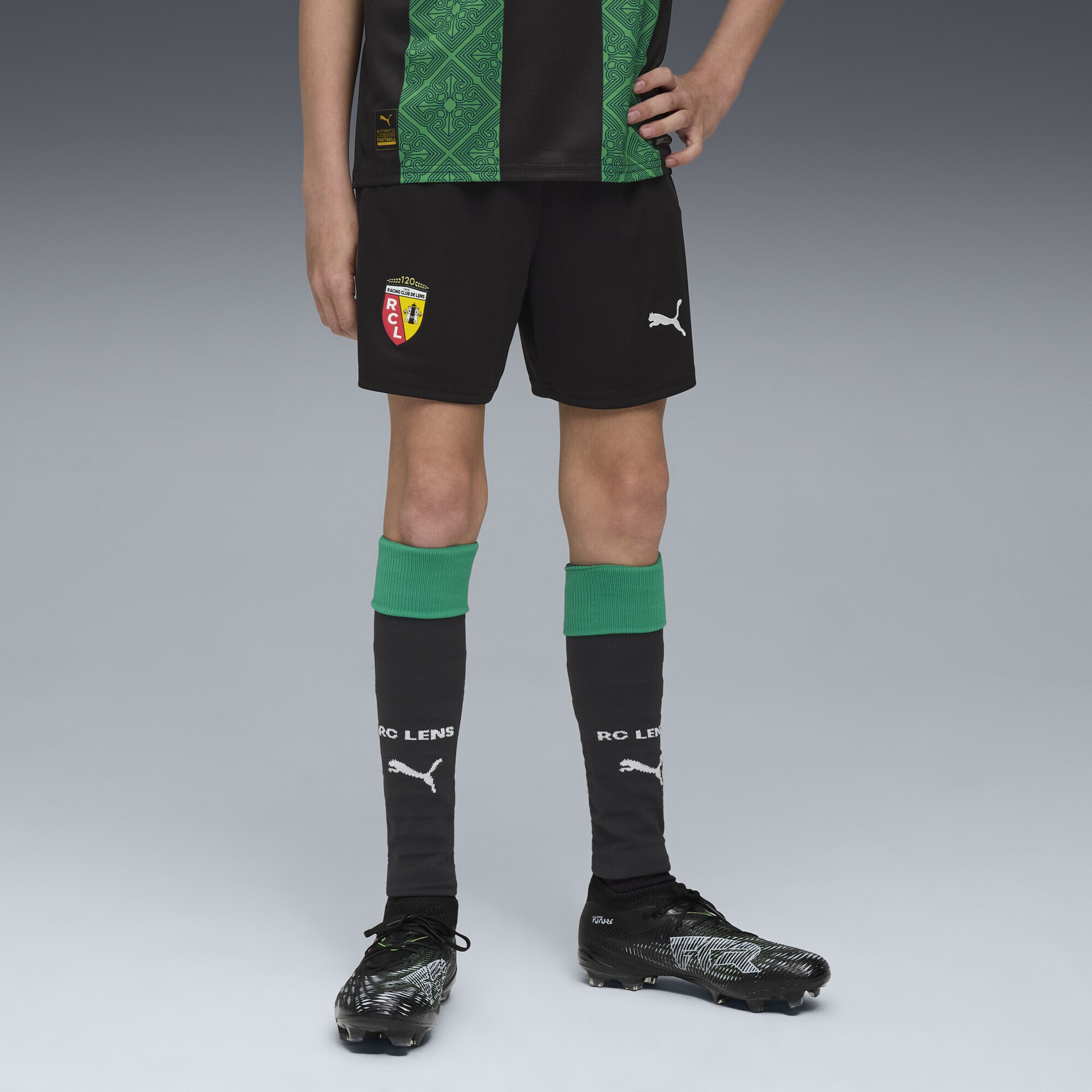 PUMA Шорты для тренировок Regular 'RC Lens 25/26' в черном цвете — фото 4