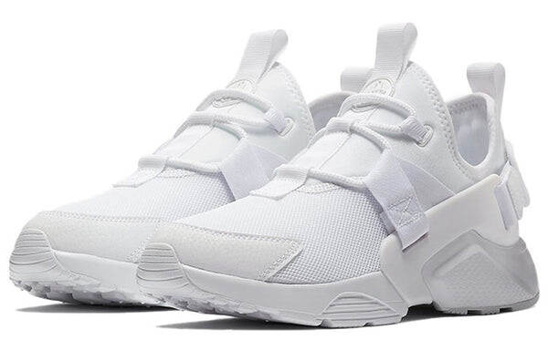 Кроссовки air huarache city low Nike, белый — фото 2