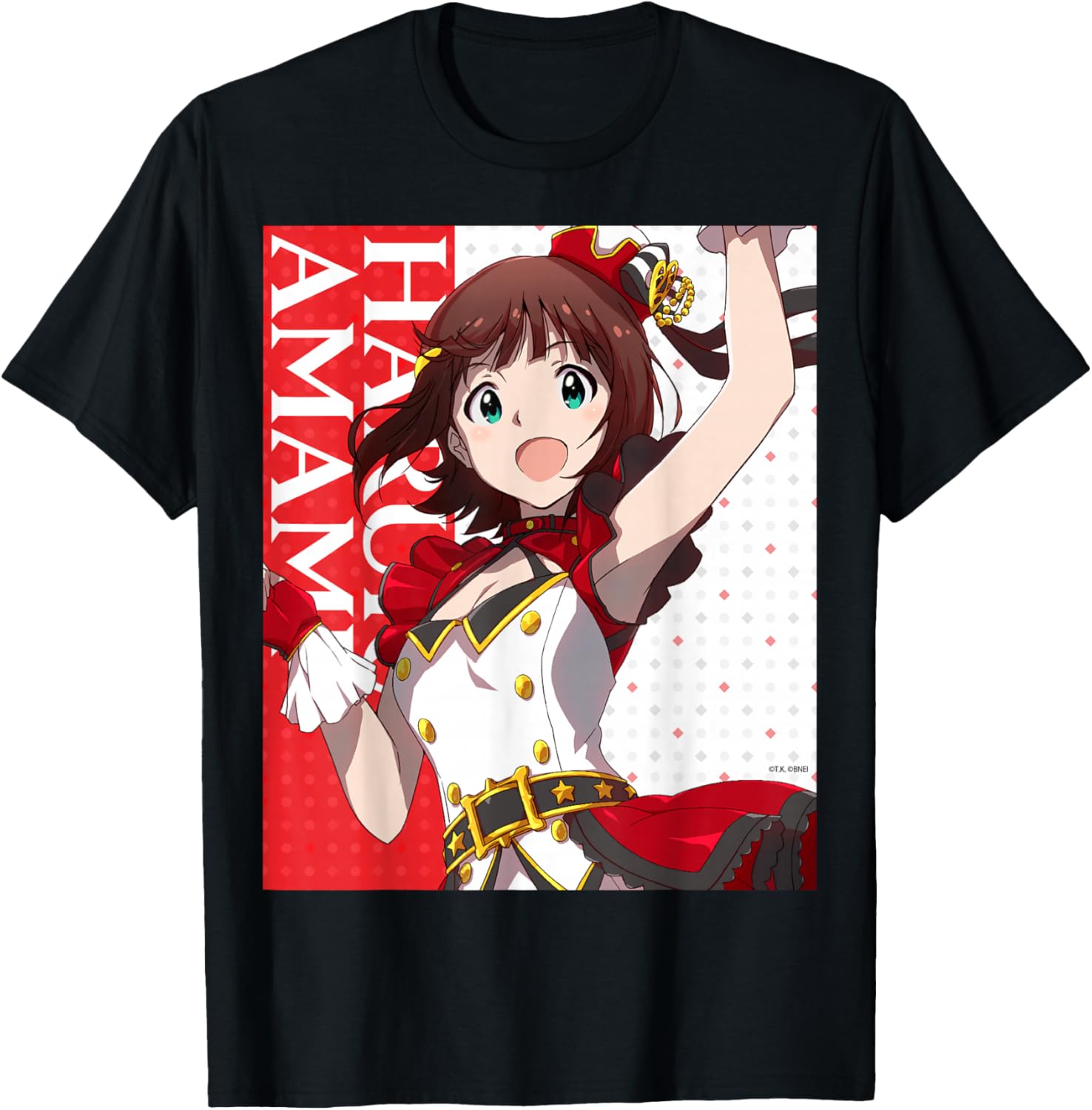 

Футболка iDOLM@STER Stella Stage Харука Тенкай Bandai Namco Entertainment Inc., черный