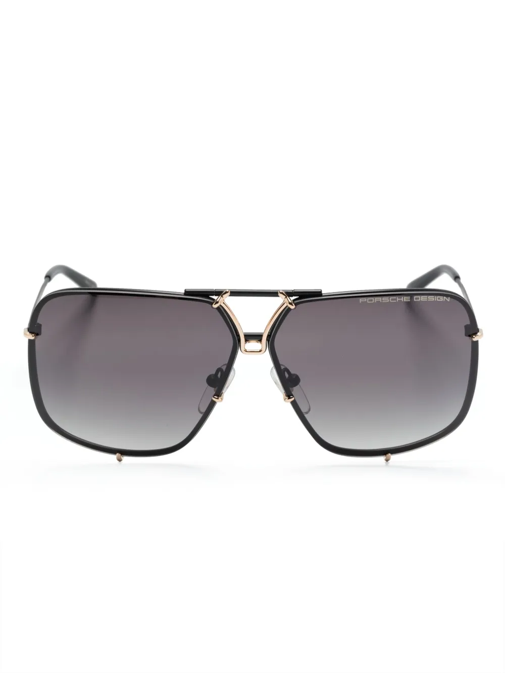 

Солнцезащитные очки P8928 в массивной оправе Porsche Design, черный