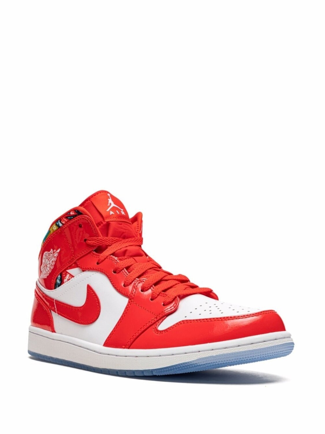 Кроссовки Air 1 Mid Jordan, красный — фото 2