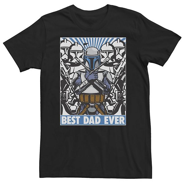 

Футболка Big & Tall Jango Fett Best Dad Ever Star Wars