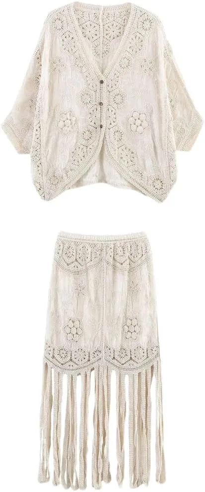 

Женский костюм с коротким рукавом, лацканом и плиссированной юбкой DBFBDTU