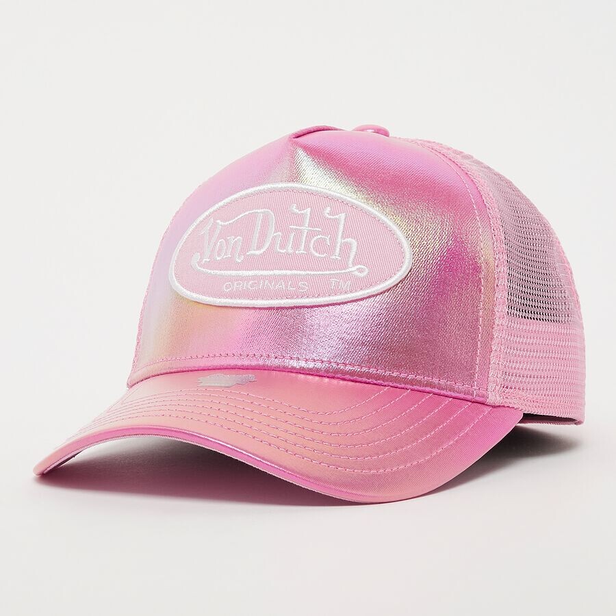 

Бейсболка Trucker Adelaide Von Dutch, цвет pinkt metallic